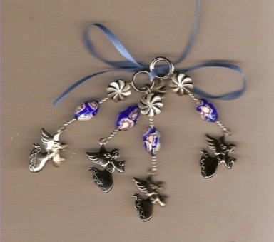 Unique flying angel stitch markers